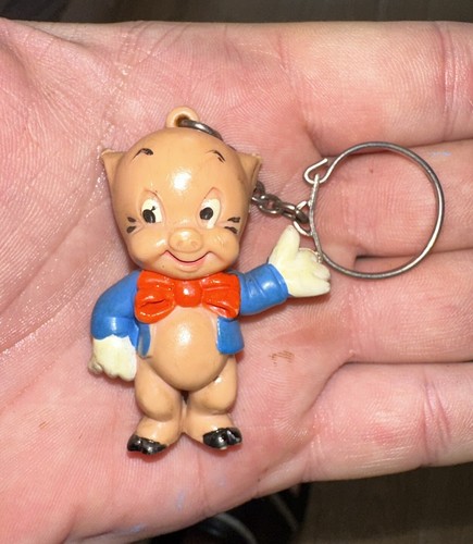 Figurine porte clefs porky - porte,