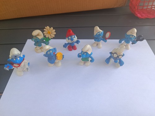 Lot schtroumpfs vintage - lot,