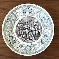 Ancienne assiette parlante