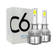 Ampoules LED H1 72W 8000LM 6000K Phare Voiture Ultra Lumineux 12V