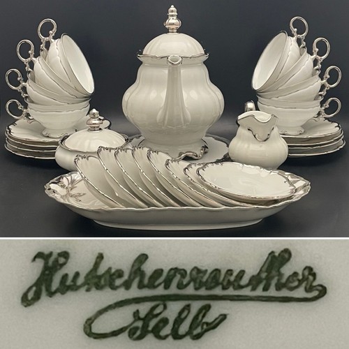 Hutschenreuther 29pc platinum - hutschenreuther,