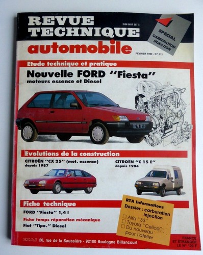 Rta revue technique automobile - revue,