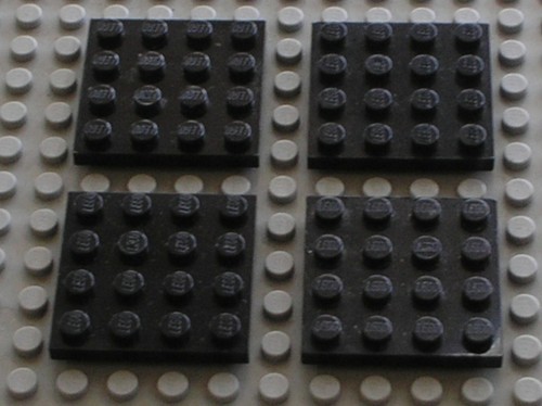 Lego plaque noir black - lego,