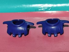 PLAYMOBIL X2 peignes col bleu