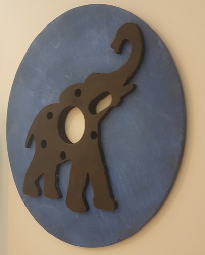 Décoration murale éléphant