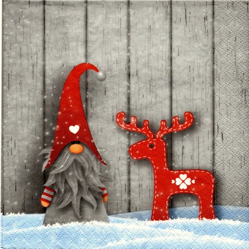 Serviettes papier noel - serviettes,