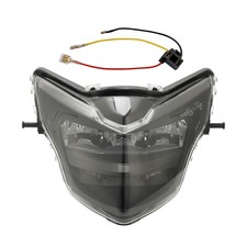 Lampe Frontale Grille De Phare Led Léger Fumée Pour Yamaha Lc135 V2-V6 V3 V4