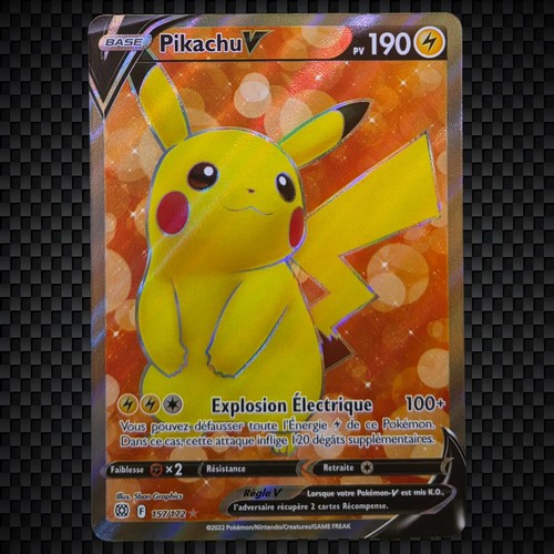 Cartes pokémon pikachu v - cartes,