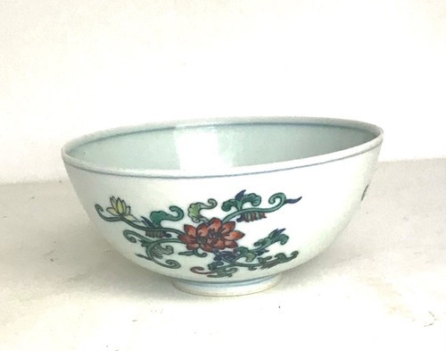 Bol chinois décoré émaux - bol,