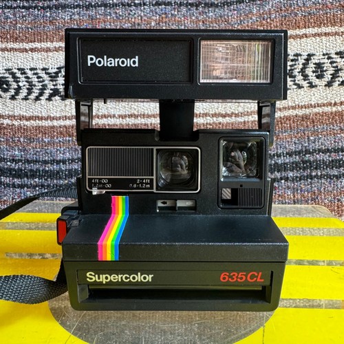 Vintage polaroid supercolor - vintage,