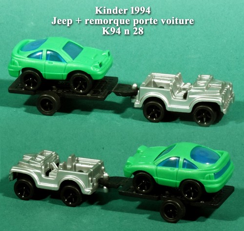 Kinder montable 1994 - jeep, +