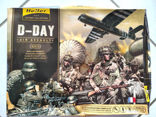 Maquette avion et véhicule Heller D-Day Air Assualt au 1:72