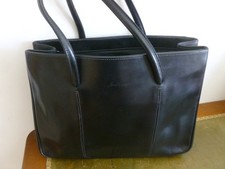 ACTUEL SAC CUIR NOIR LISSE