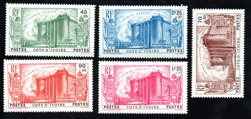 Colonies françaises cote - françaises,