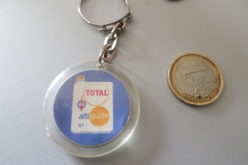 Porte clé voiture logo total - porte,