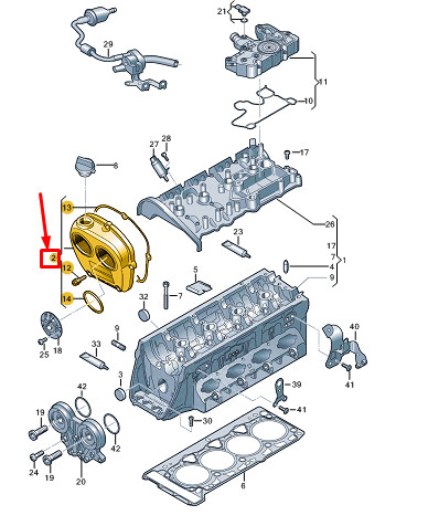 Polo mk6 couvercle de - aw,