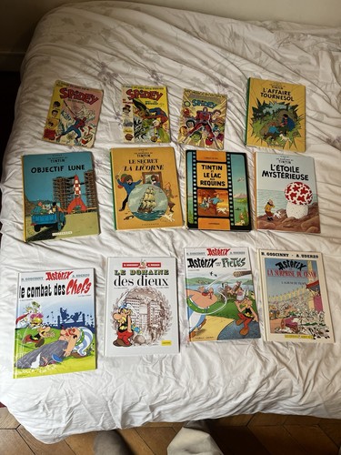 Lot tintin astérix - lot, bd