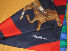 Foulard Céline Paris en soie