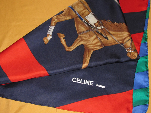Foulard céline paris soie - en,