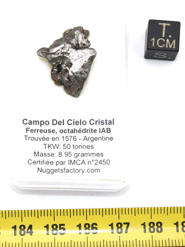 Météorite campo del cielo - météorite,