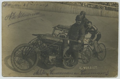 Moto carte photo un stayer - carte-photo,