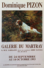 AFFICHE EXPOSITION DOMINIQUE PIZON 1993 GALERIE DU MARTRAY (100)