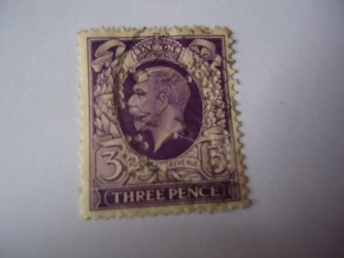 Timbre bretagne george - timbre, v