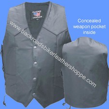 MENS LEATHER MOTORCYCLE BIKER