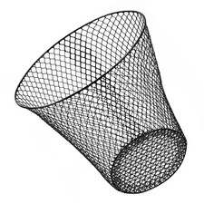  Panier De Rangement Tissé Fer Forgé Bureau Corbeille À Papier Fil Métallique