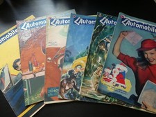 6 revues L'AUTOMOBILE MAGAZINE