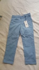 CYRILLUS 6 ans Magnifique Pantalon bleu ciel NEUF très chic, idéal cérémonie  