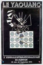 Affiche originale exposition