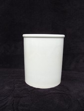 Ancien Grand Pot à confiture Choisy Le Roi faience blanche No Creil et Montereau