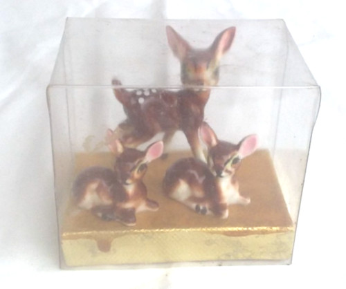 Figurines faons en - figurines,