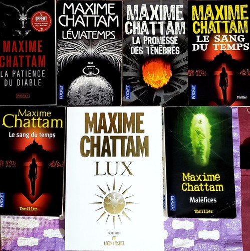 Maxime chattam lot - ,lot, 13