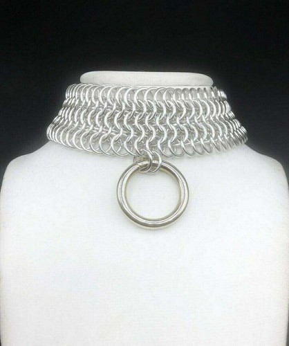 Collier femme chaîne mailles - collier,