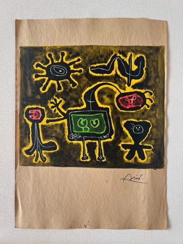 Joan miro dessin - (fait, main)