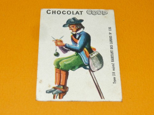 Chromo chocolats coop 1932 - chocolats,