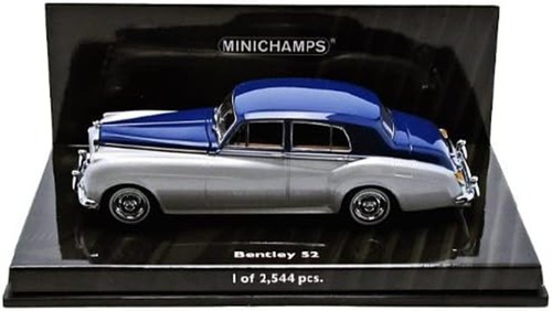 Bentley 1960 blue silver - bentley,