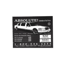 Absolute Limousine at Taxi