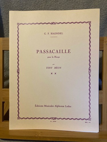 Haendel handel passacaille - /,