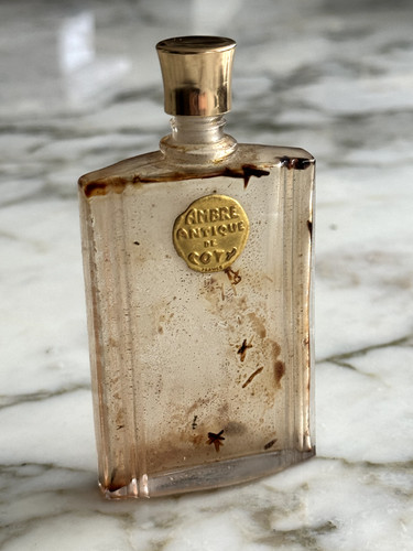Ancien flacon parfum ambre - flacon,