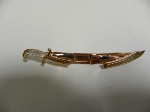 Vintage gold tone swank - tone,