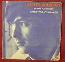 disque vinyle 45 tours pauvre buddy river gilles marchal