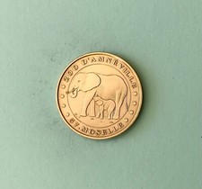 57 - JETON TOURISTIQUE - ZOO D’AMNEVILLE - LES ÉLÉPHANTS - 2007 - MDP