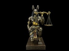 Sculpture d'Anubis, dieu