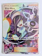 Carte Pokémon :Elsa-Mina 153/156 Ultra Prisme Fr/très Rare/valeur non noté 115 €