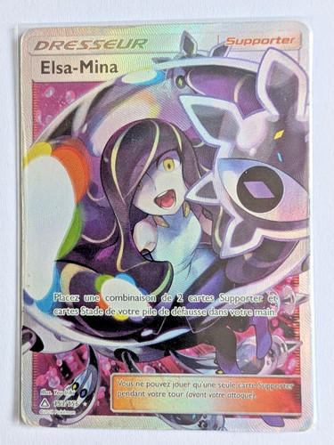 Carte pokémon elsa mina - carte, :elsa-mina