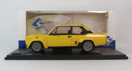 Solide fiat 131 abarth jaune - solide,