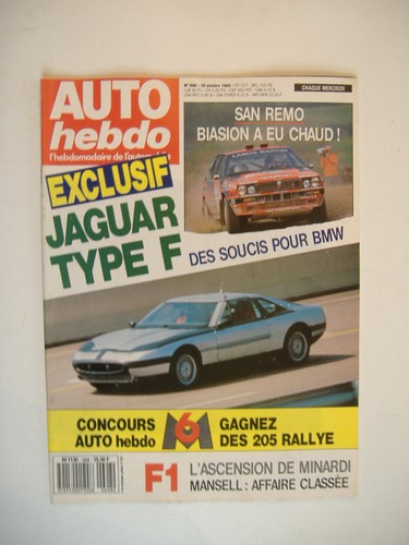 Auto hebdo 698 jaguar - auto,